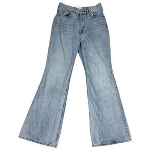 Denim Forum The Marlene '60s High Rise Flare Womens Size 28